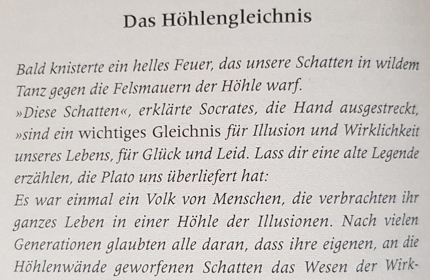 Höhlengleichnis
